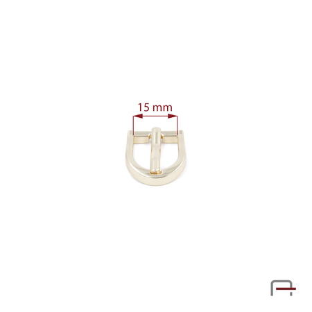 Women's Buckle 15 mm gold 1206312
