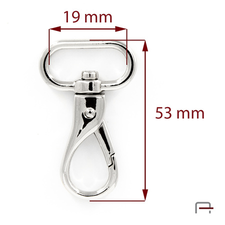 Snap Hook 19 mm 3233812