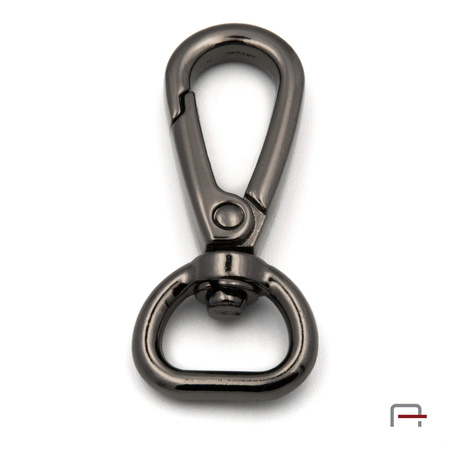 Snap Hook 12 mm black nickel 3250590