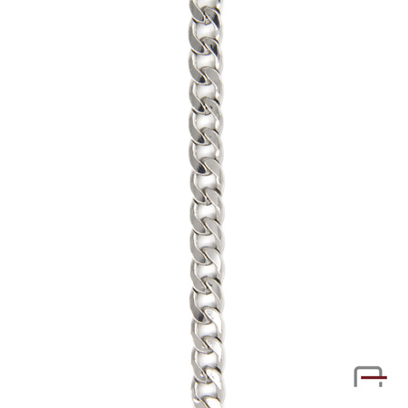 Steel chain 11x8x2 mm nickel 4101010