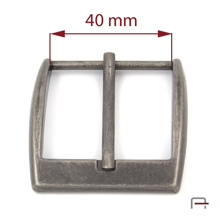 Men's buckle 40 mm old nickel 2307332