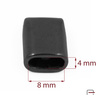 Zipper End Cap Black Nickel 39006900