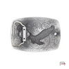 Decorativ buckle 40 mm satin gray 2805497
