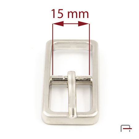 Klamra damska do paska 15 mm 1201011