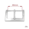 Men's Buckle 40 mm satin nickel 2306511