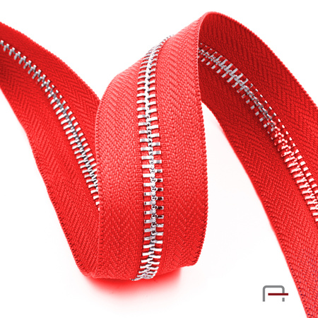 ZIPPER TAPE #5 Red - Gold Y-Teeth 4710750/820